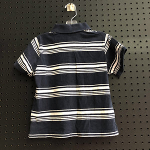 striped polo shirt