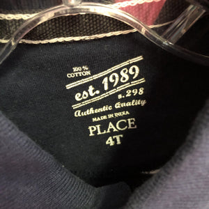 striped polo shirt