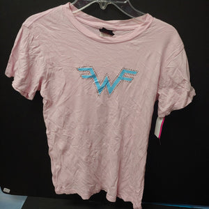 cinder block wonder woman logo t-shirt