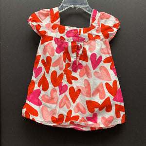 heart pattern dress