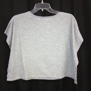 patterned shawl top