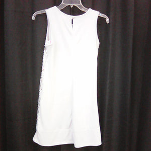 sleeveless sequin dress