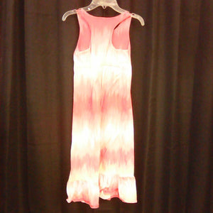 sleeveless tie dye dress