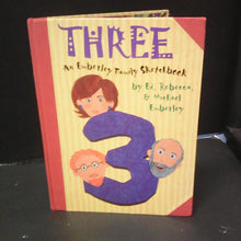 Load image into Gallery viewer, Three an emberley family sketchbook -hardcover
