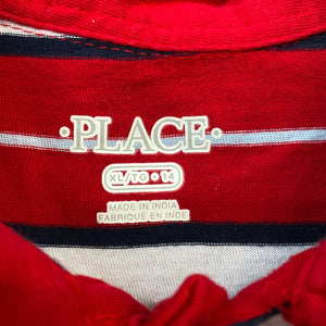 striped polo shirt