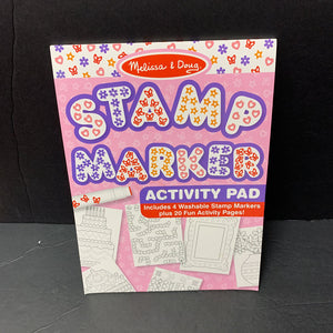 Stamp Marker Activity Pad (Melissa & Doug) -activity paperback