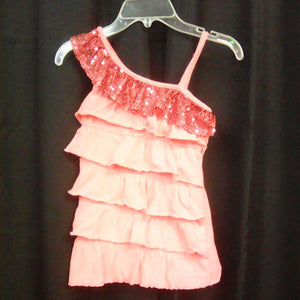 sequin layered top