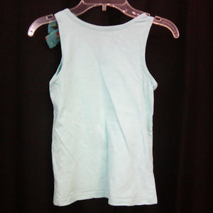 sleeveless top w/ bow