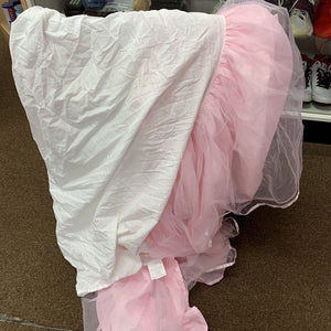 tulle bed skirt (twin) bedding set