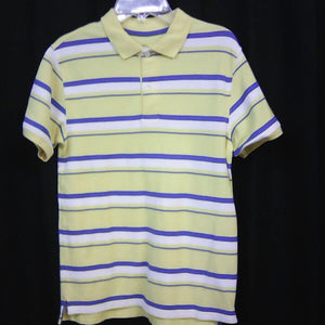 striped polo shirt