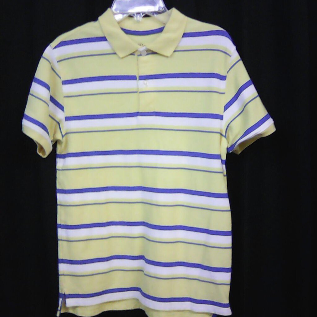 striped polo shirt