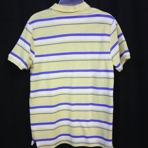 striped polo shirt