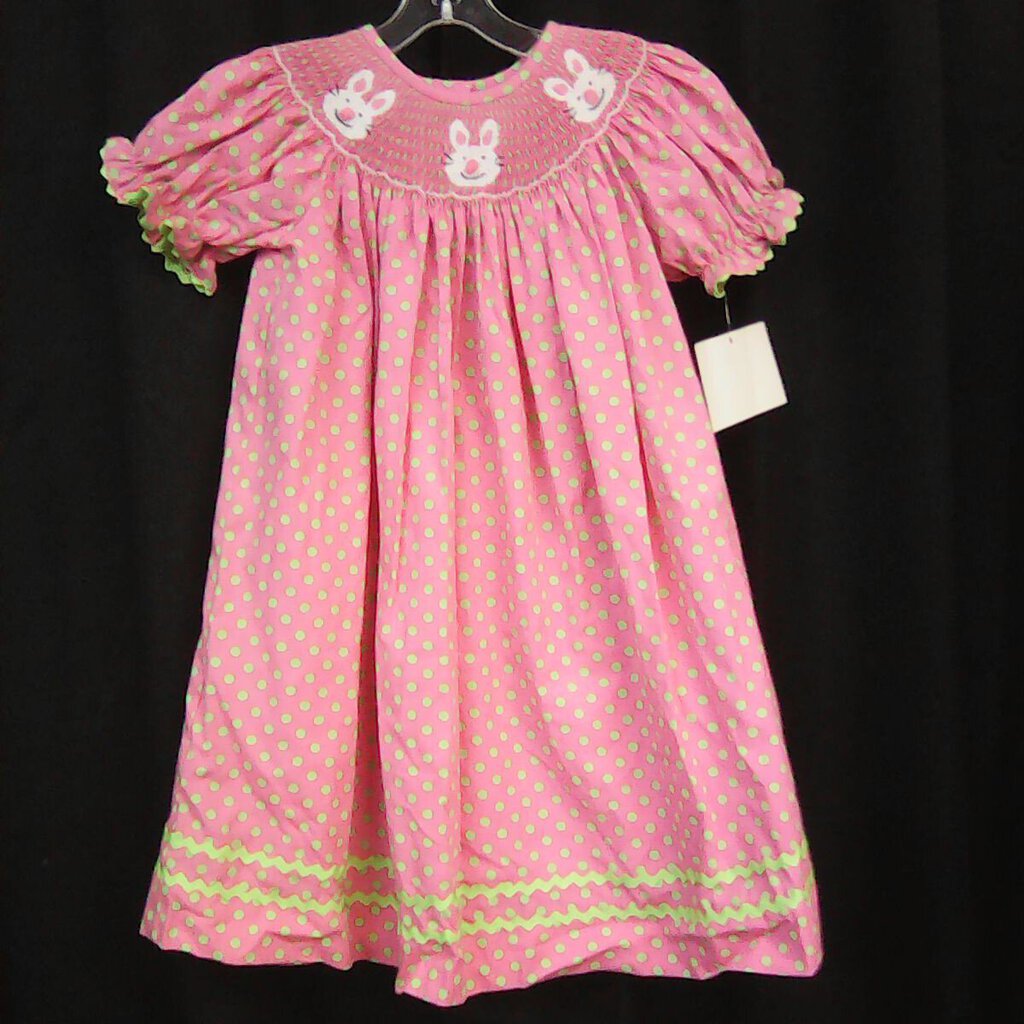 polka dot bunny easter dress [new]