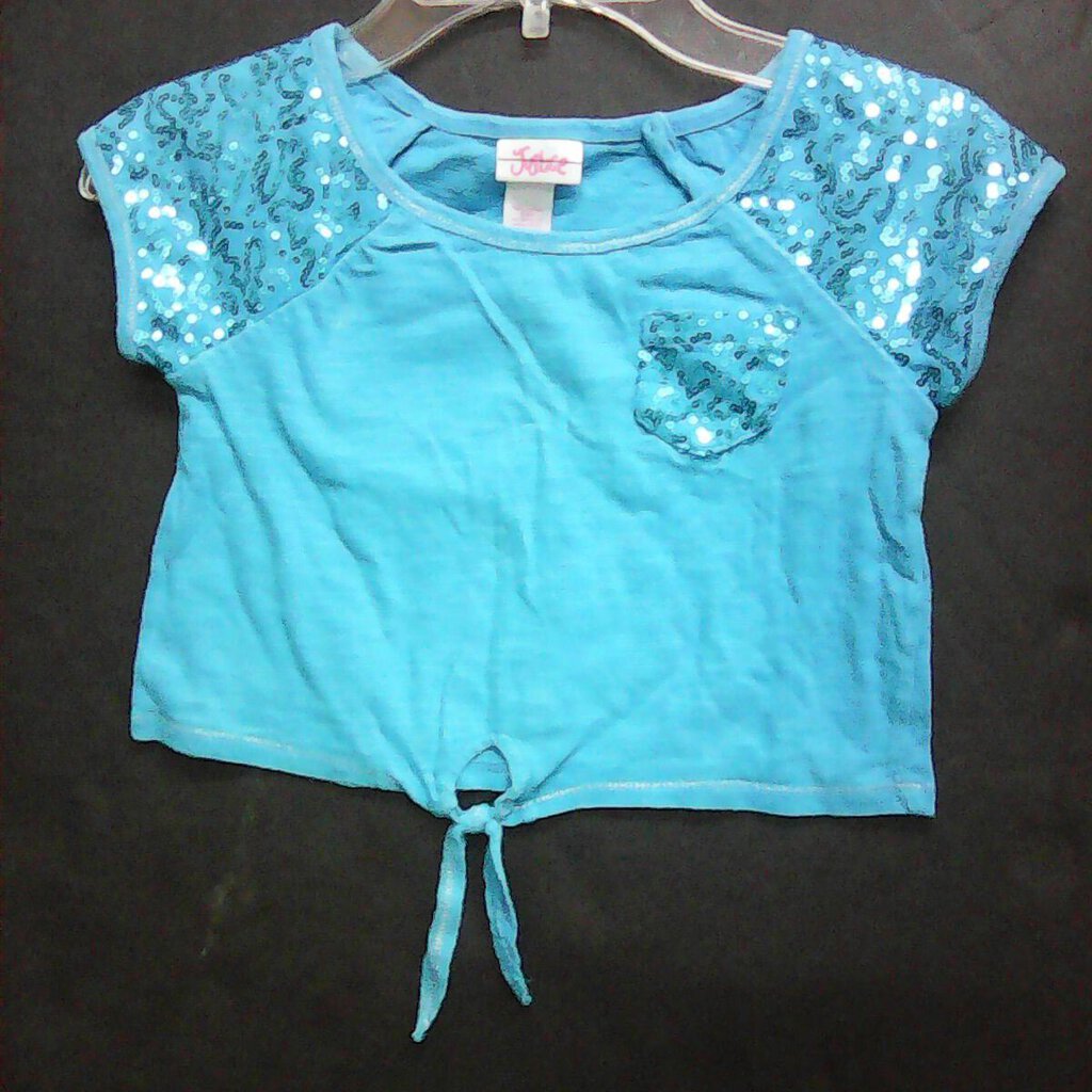 sparkly crop top