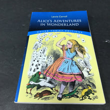 Load image into Gallery viewer, Alice's Adventures in Wonderland (Lewis Carroll) -classic
