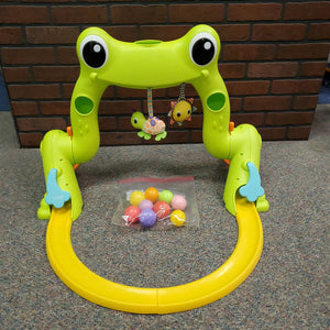 Great Leaps Gym and Ball Roller Coaster Green activity mat