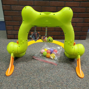 Great Leaps Gym and Ball Roller Coaster Green activity mat