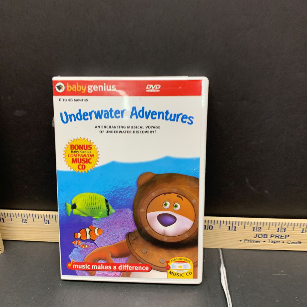(未使用･未開封品)Favorite Nursery Rhymes &amp; Underwater Adventures [DVD] Amazon.com: Baby Genius - Underwater Adventures : Movies & TV