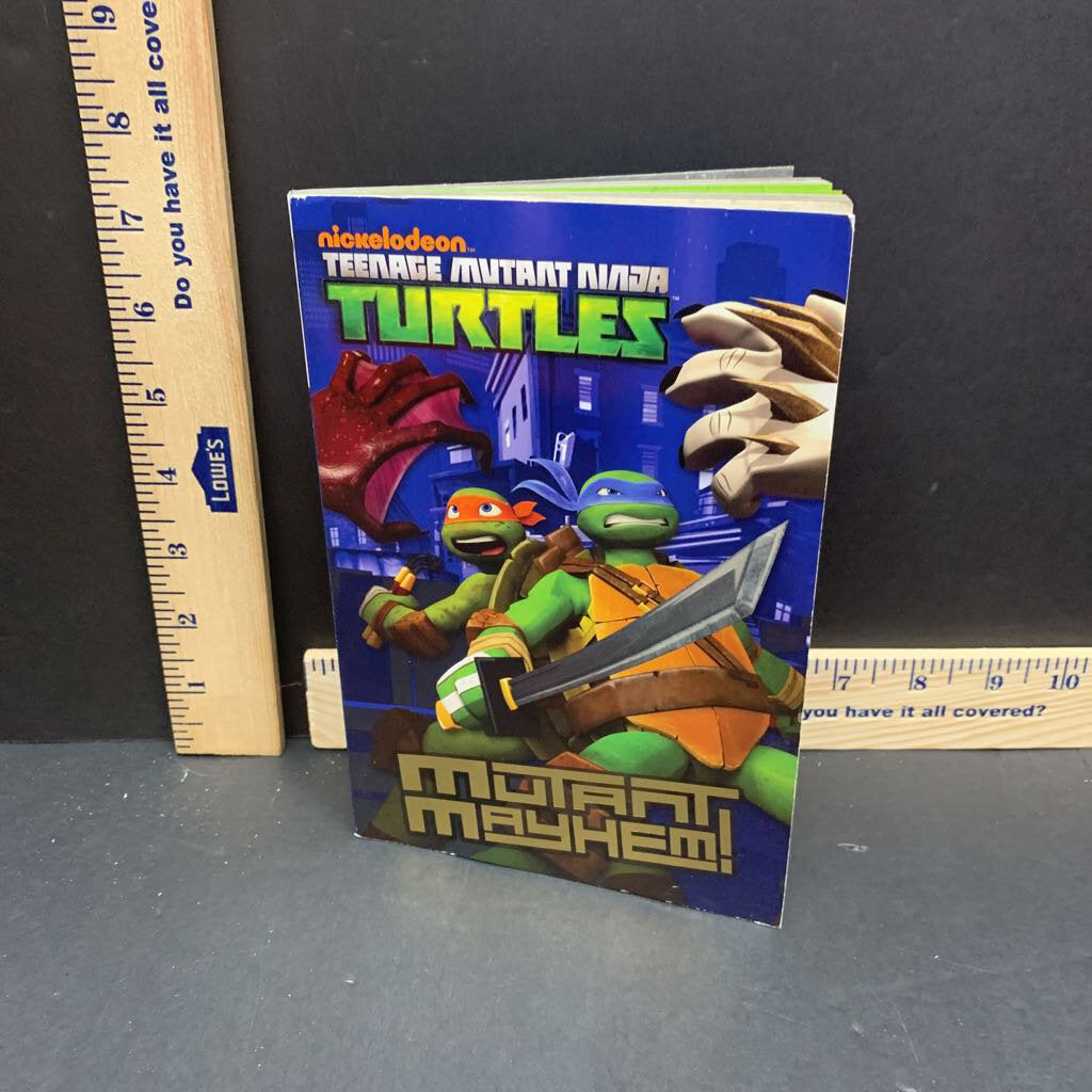 Mutant Mayhem! (TMNT) (Matthew J. Gilbert) -character novelization chapter paperback