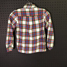 Load image into Gallery viewer, Flannel button down top
