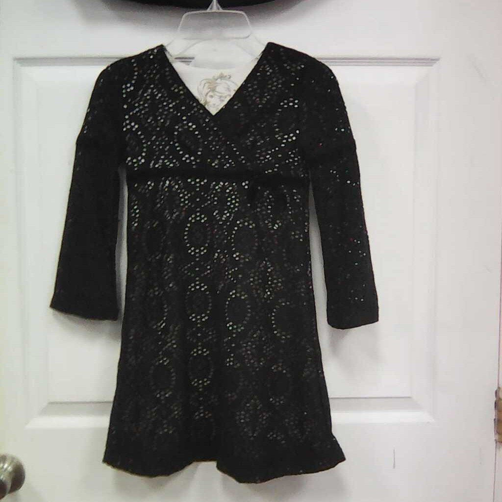 cut out patterned dress