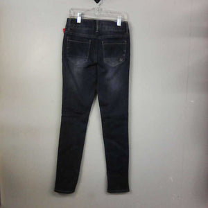 distressed denim pants