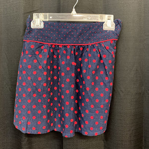 polka dot skirt