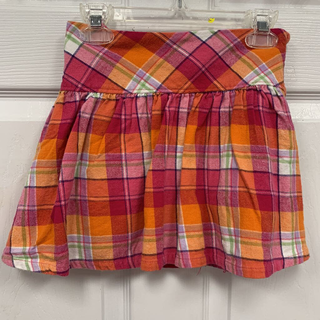 plaid skirt