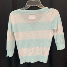 Load image into Gallery viewer, button up striped sweater
