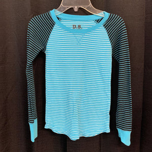 striped thermal top