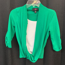 Load image into Gallery viewer, top w/ built in sweater
