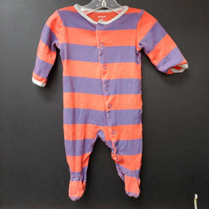 striped 1pc. sleepwear