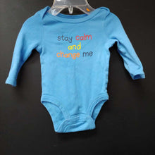 Load image into Gallery viewer, &quot;stay calm and..&quot; onesie
