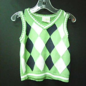 pattern sweater vest