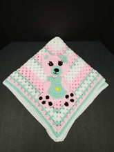 Load image into Gallery viewer, Crochet Teddy Bear Blanket

