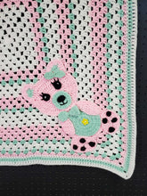 Load image into Gallery viewer, Crochet Teddy Bear Blanket
