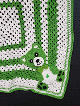 Load image into Gallery viewer, Crochet Teddy Bear Blanket
