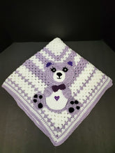 Load image into Gallery viewer, Crochet Teddy Bear Blanket
