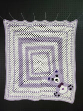 Load image into Gallery viewer, Crochet Teddy Bear Blanket
