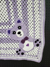 Load image into Gallery viewer, Crochet Teddy Bear Blanket
