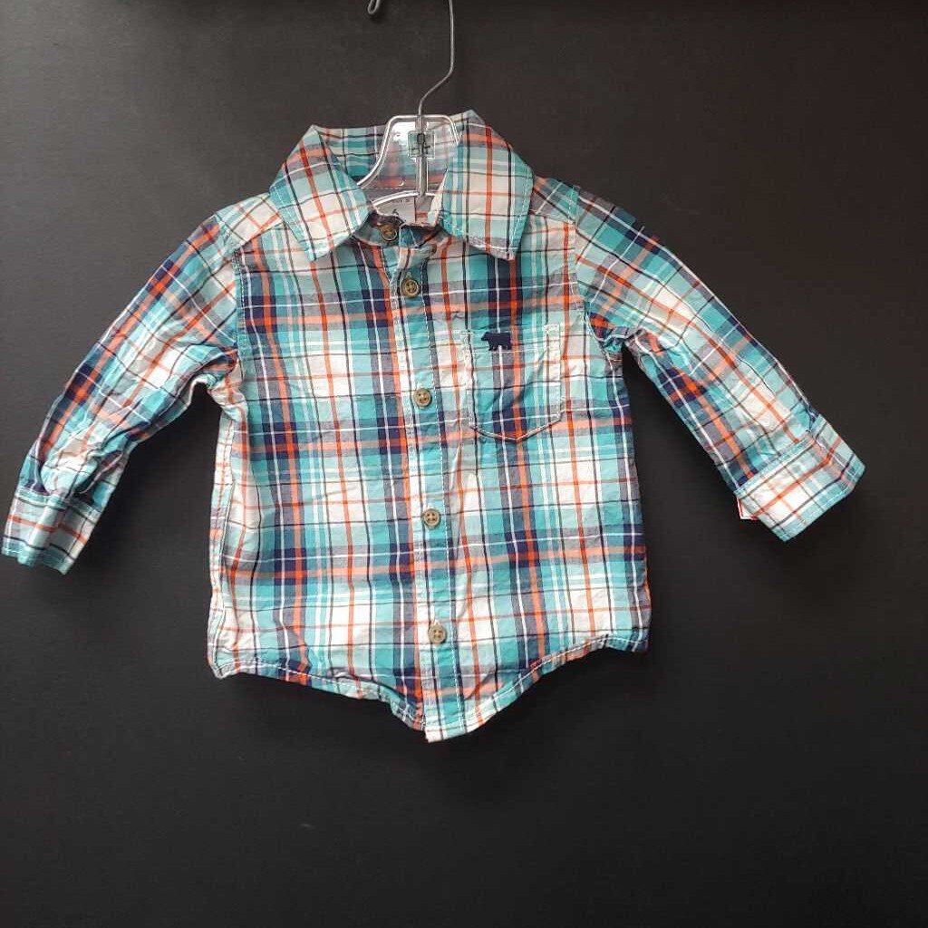 Plaid Button Down Shirt
