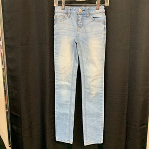 low rise denim pants