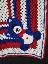 Load image into Gallery viewer, Crochet Teddy Bear Blanket
