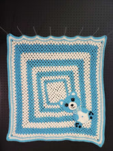 Load image into Gallery viewer, Crochet Teddy Bear Blanket
