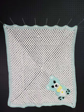 Load image into Gallery viewer, Crochet Teddy Bear Blanket
