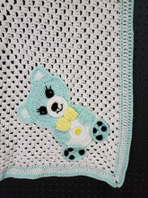 Load image into Gallery viewer, Crochet Teddy Bear Blanket
