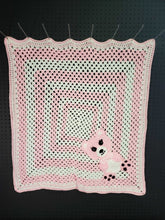 Load image into Gallery viewer, Crochet Teddy Bear Blanket

