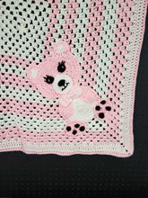 Load image into Gallery viewer, Crochet Teddy Bear Blanket
