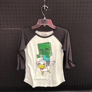 Zombie w/chicken shirt youth