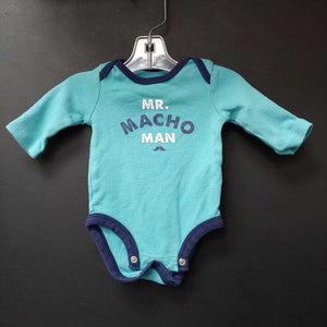 "Mr. Macho Man" onesie